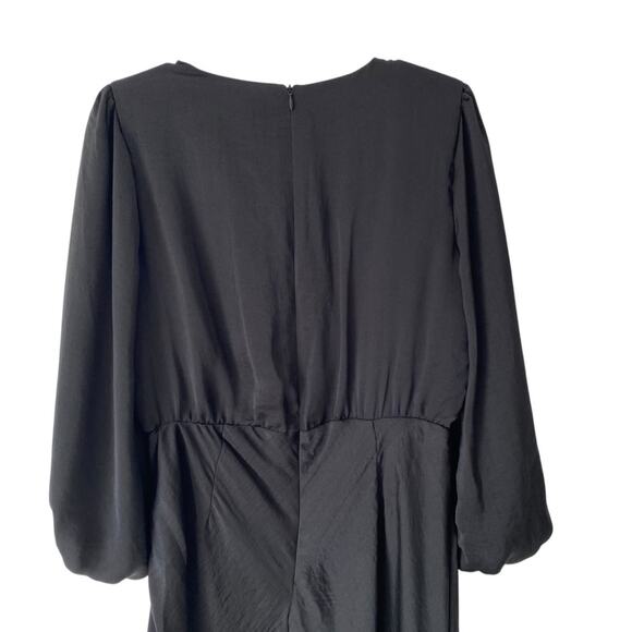 Baltic Born NWTs High Line Black Midi Dress size medium - Picture 5 of 8